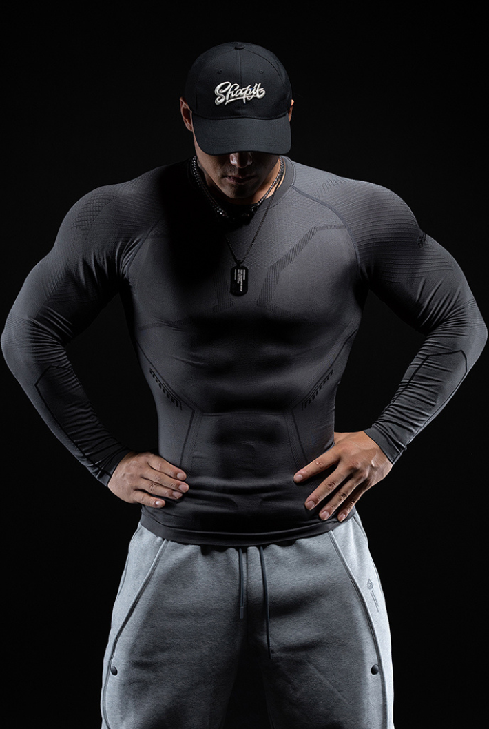 round neck tight fit tops