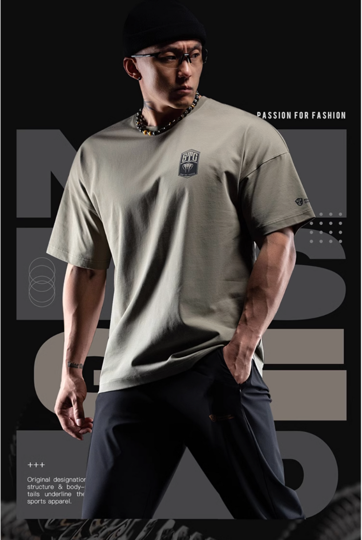 GRAVITY TECH 230G 吸湿速乾 抗菌Tシャツ