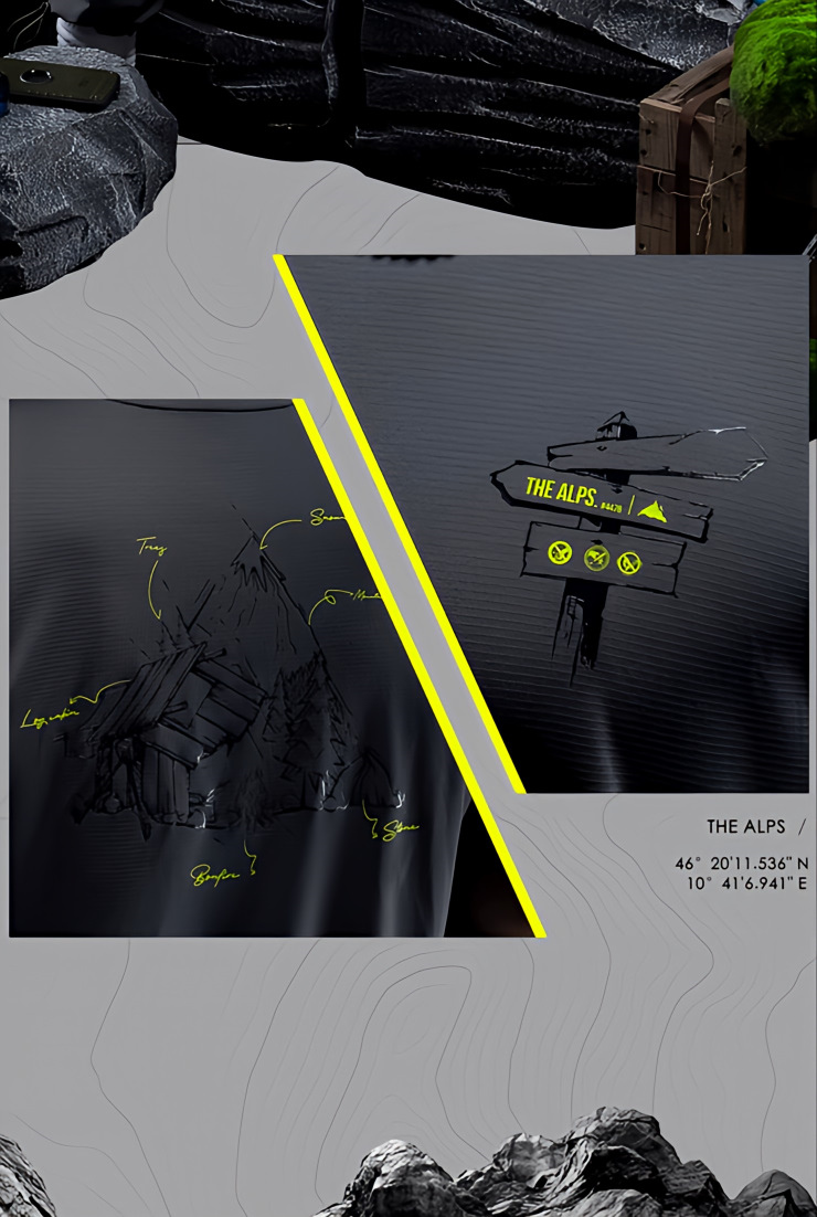 プロテクト アウトドアスポーツTシャツ