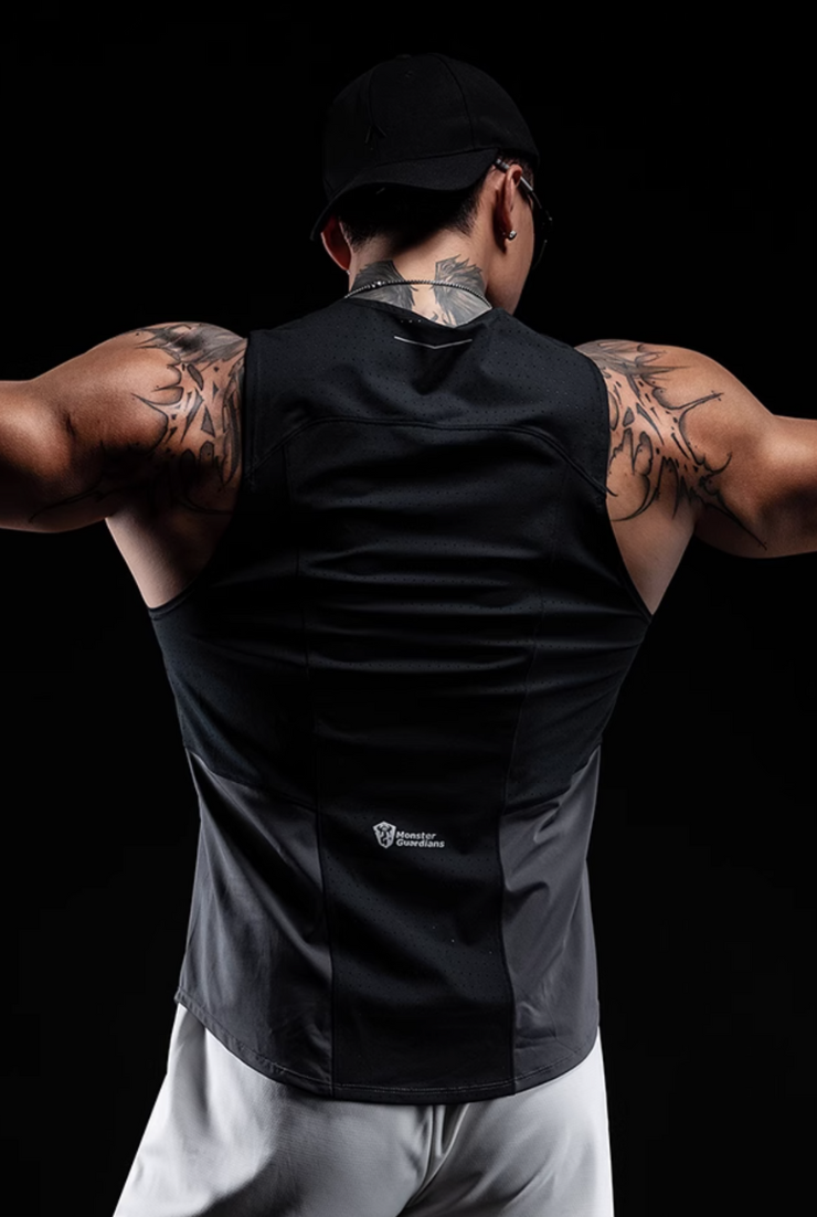 ハイストレッチ トレーニングタンクトップ