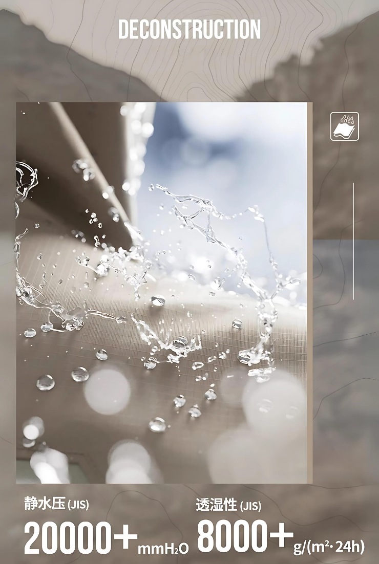 エレメントガード 防水フリースジャケット