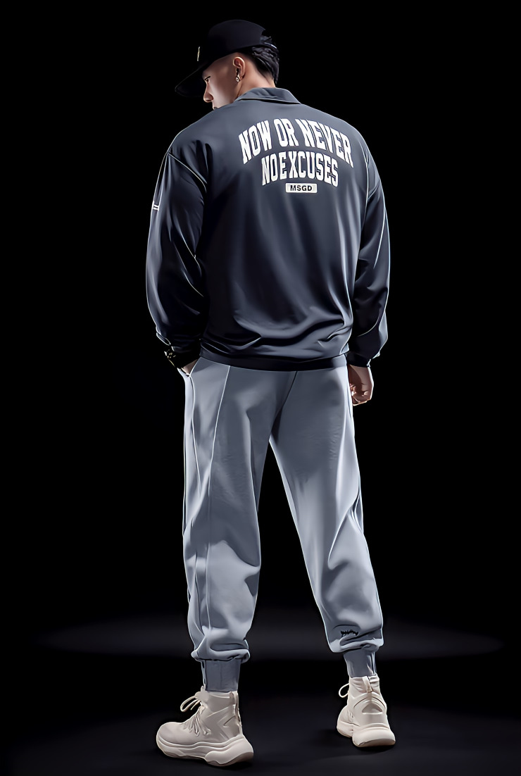 ドリブルフィット 長袖カジュアルポロシャツ