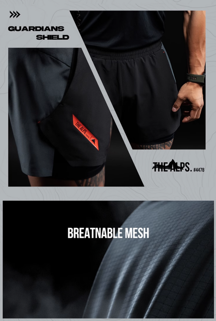 ダブルレイヤーランショーツ