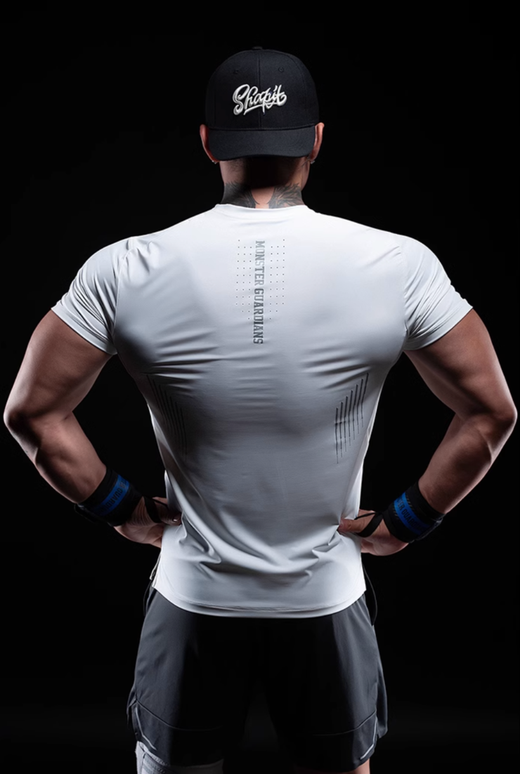 Performance Perforated Lightweight Fitness T-Shirt