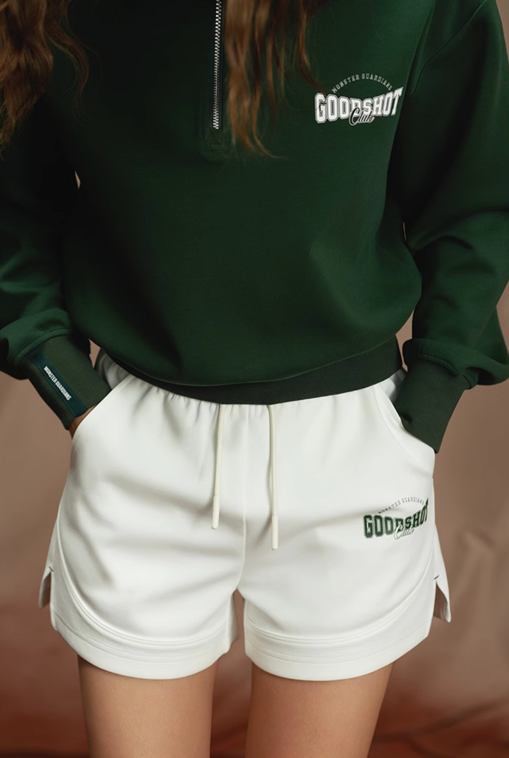 ヴィンテージジップポロスウェット &ショーツセット