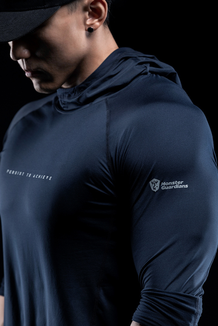 Airflow Hooded Long Sleeve T-Shirt