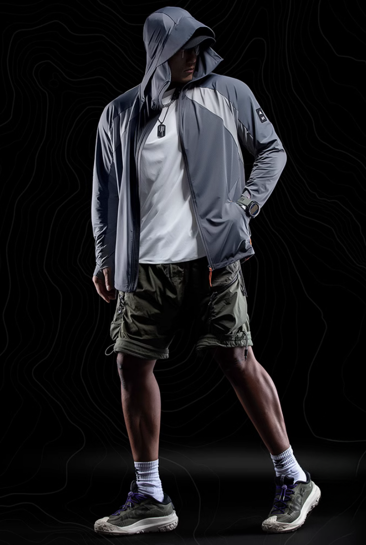 エアフロー UPF70+ ライトウェイト スポーツシールド ジャケット