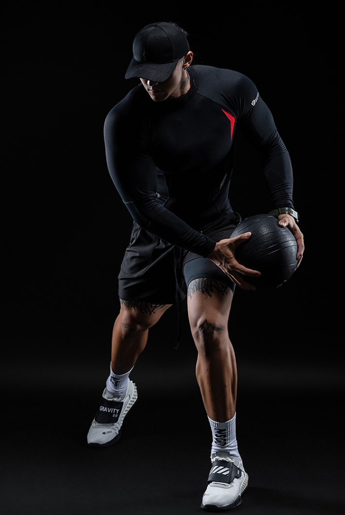 サーモクロミック タイトロングトレーニングウェア