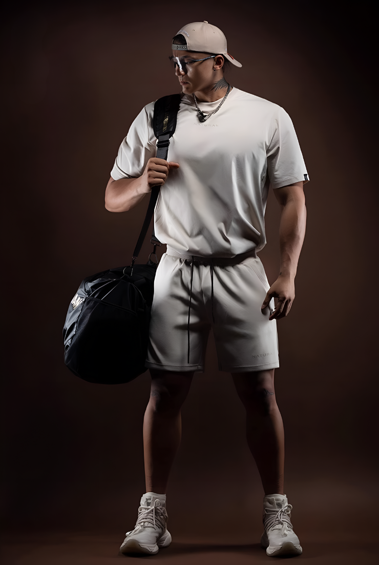 Trendy fit casual sports shorts