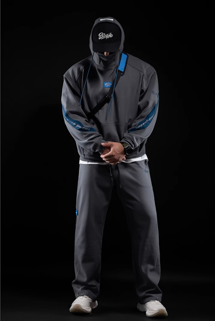 Tenvelve Loose Training Hoodie Set