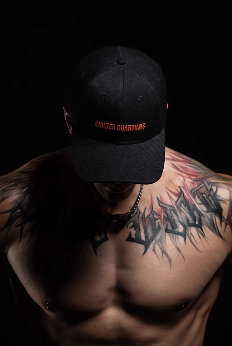 Stylish curved brim cap