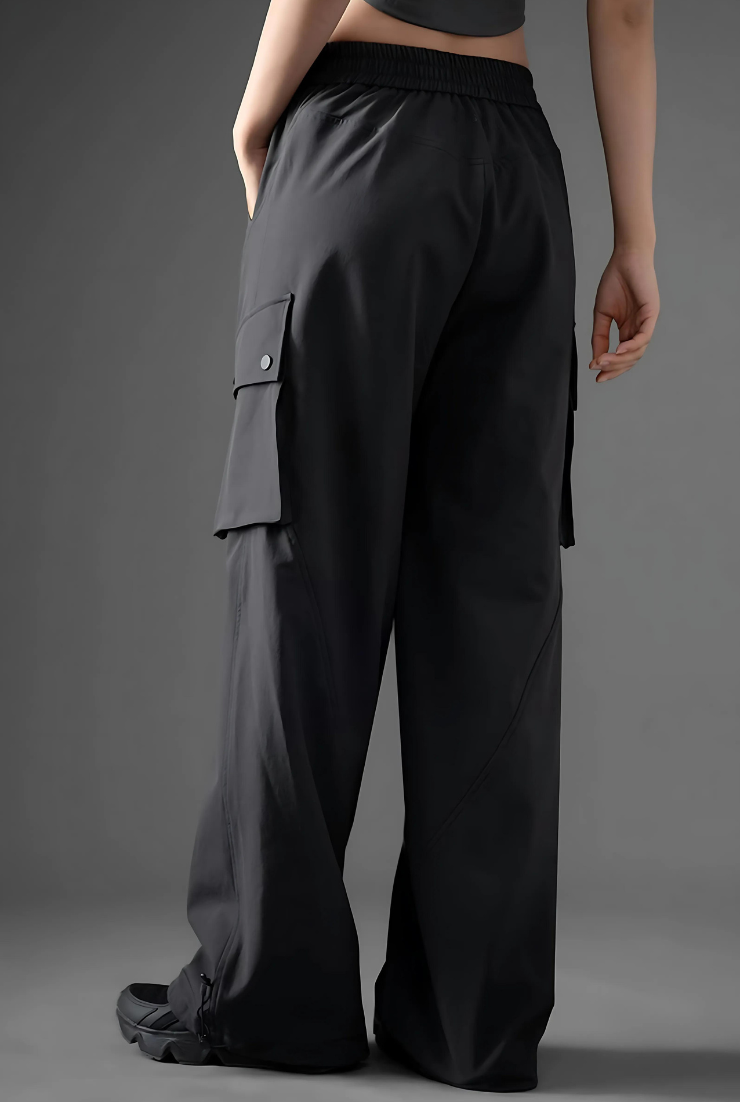 Loose fit three-proof cargo pants