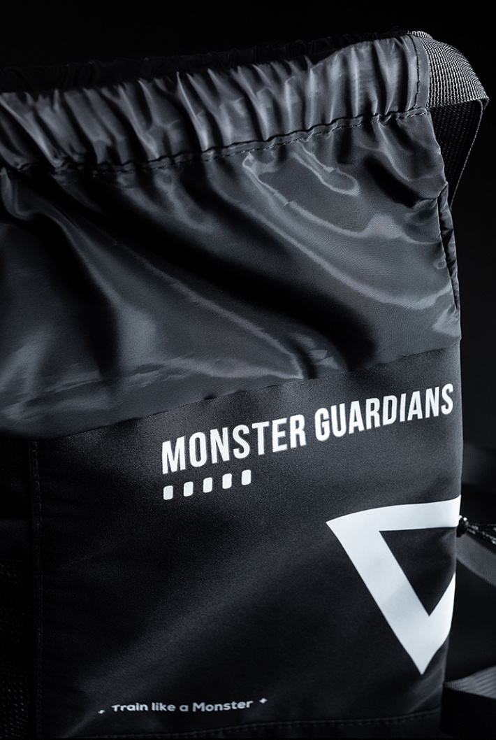 Sports water repellent large capacity drawstring bag