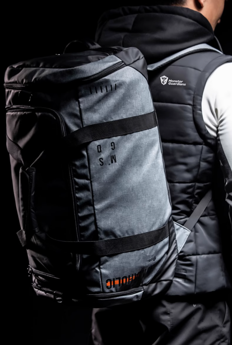 Multi-Gym Bag for Men, Large Capacity 2-Way Backpack