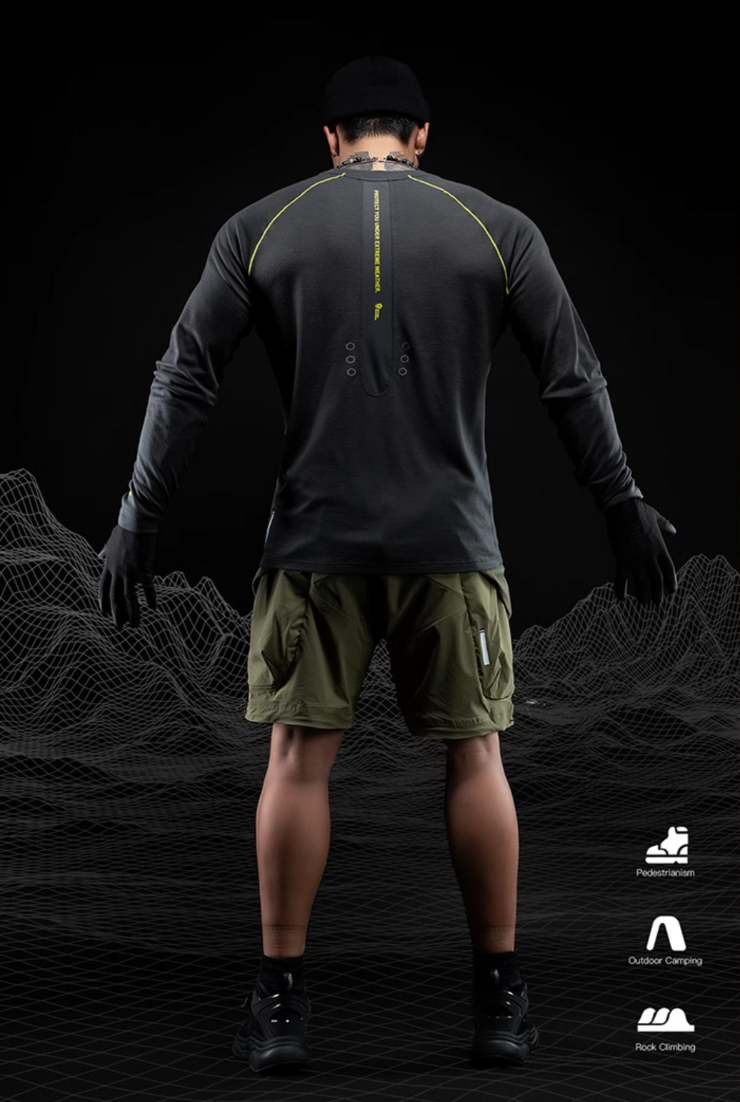 Merino wool sports top