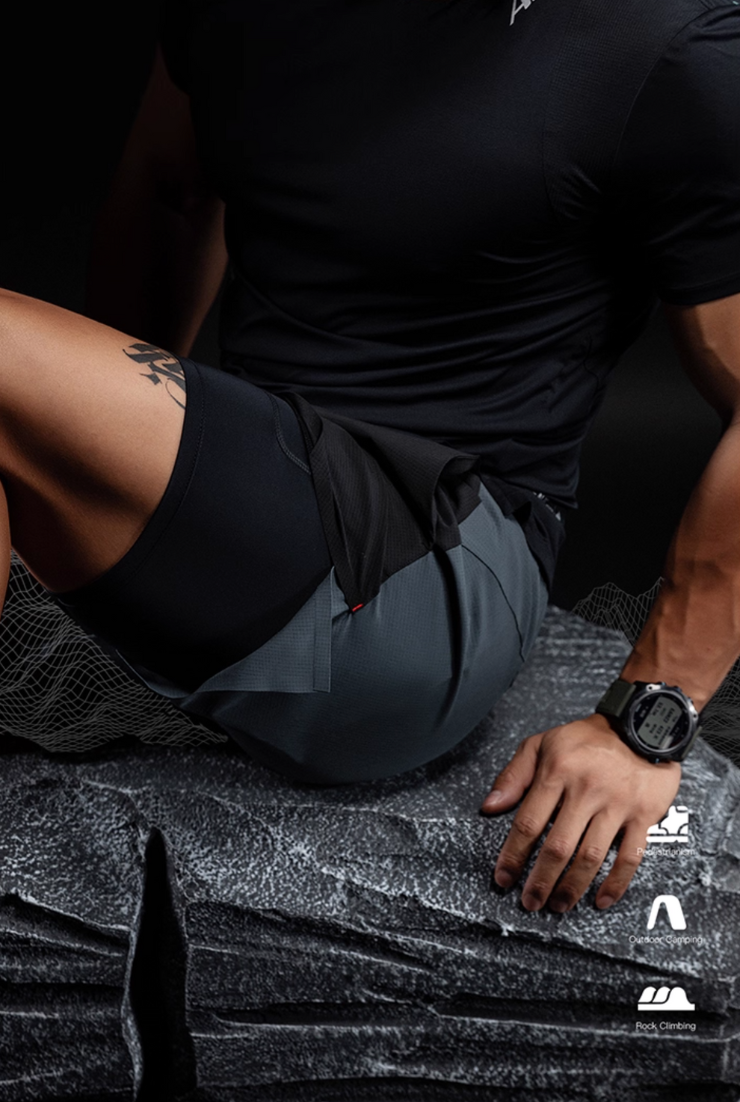 ダブルレイヤーランショーツ