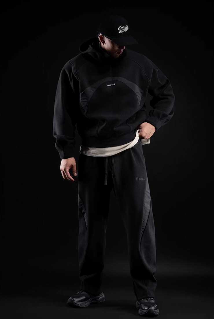 Black Shield Sports Sweat Set