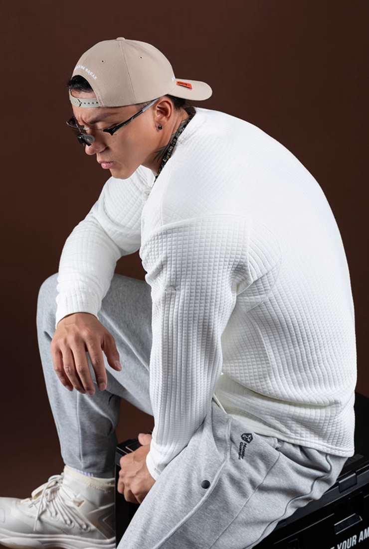 3D waffle top, sports casual