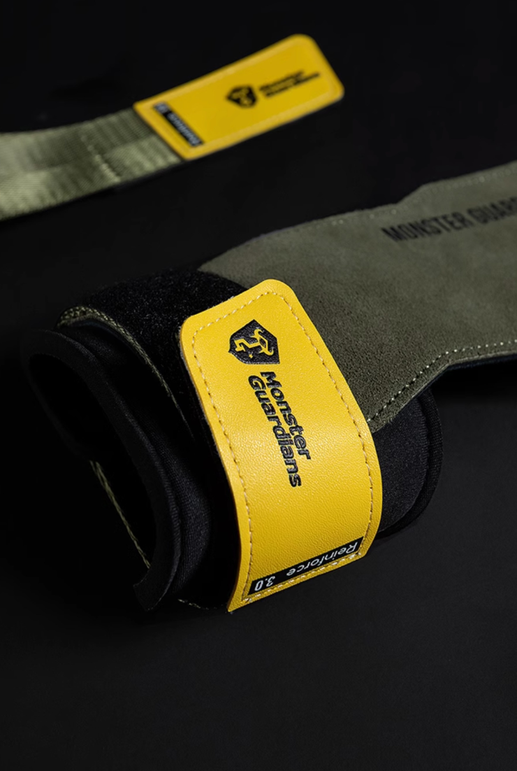 Leather Grip Support Wrist Belt