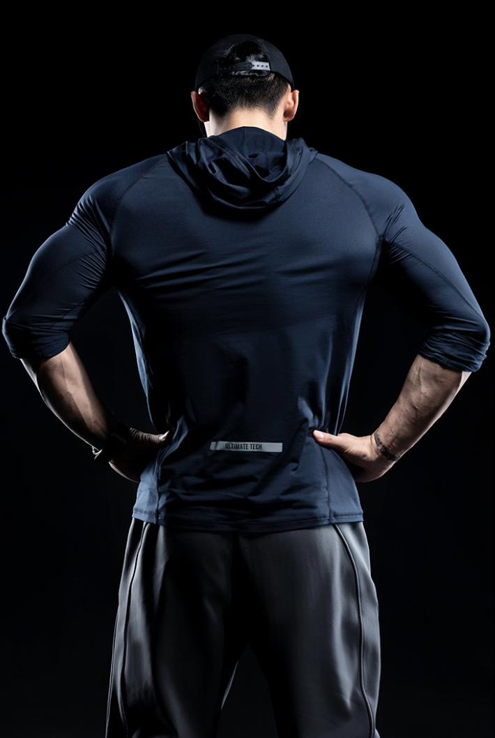 Airflow Hooded Long Sleeve T-Shirt