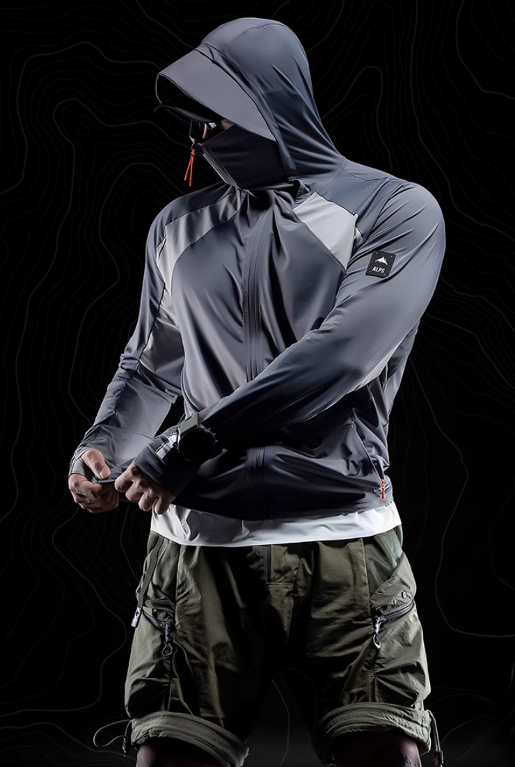 エアフロー UPF70+ ライトウェイト スポーツシールド ジャケット