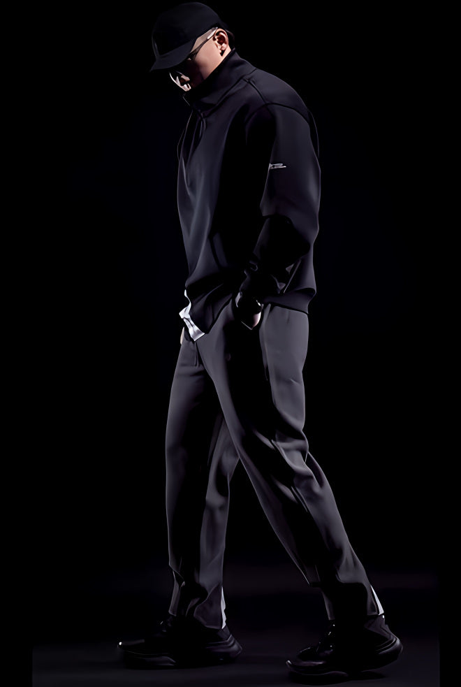 Velvet loose warm sports pants