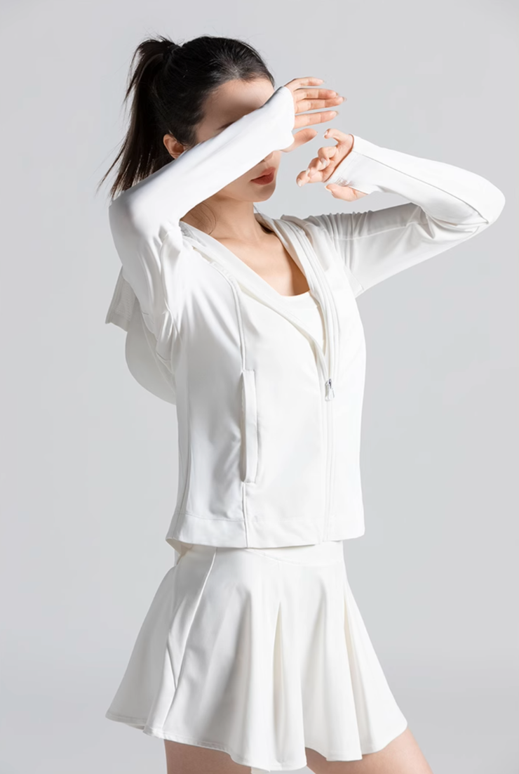 Summer slim fit UV protection jacket UPF50