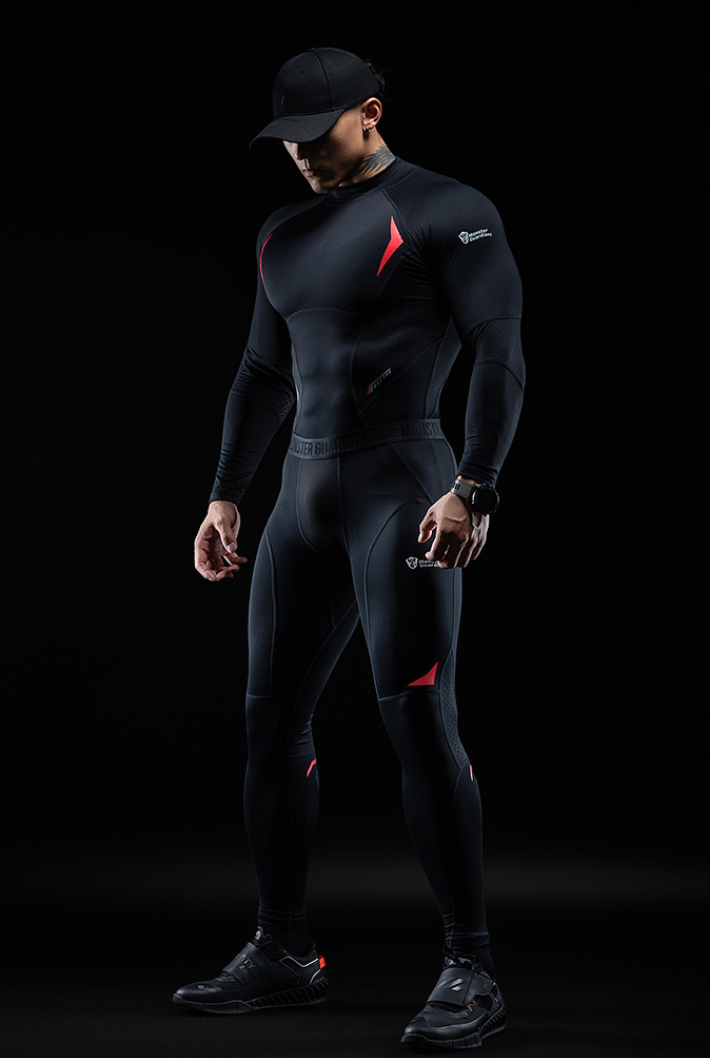 サーモクロミック タイトロングトレーニングウェア