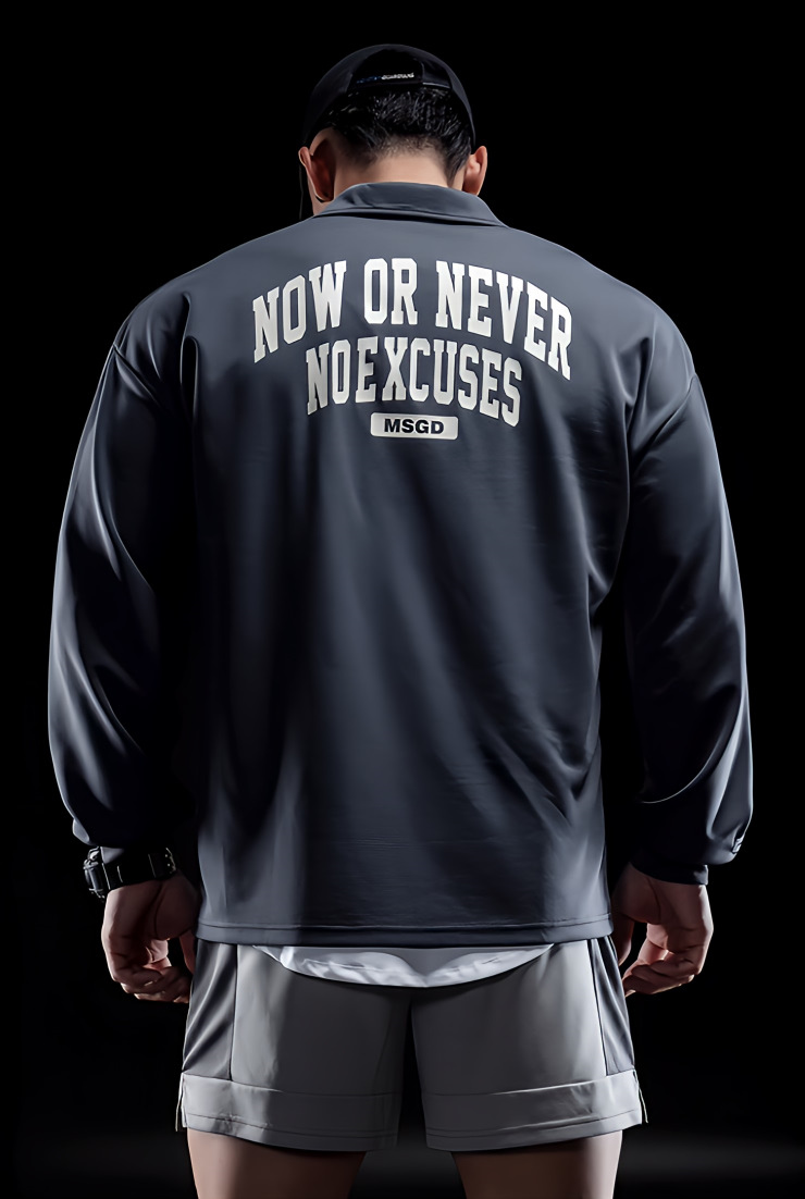 ドリブルフィット 長袖カジュアルポロシャツ