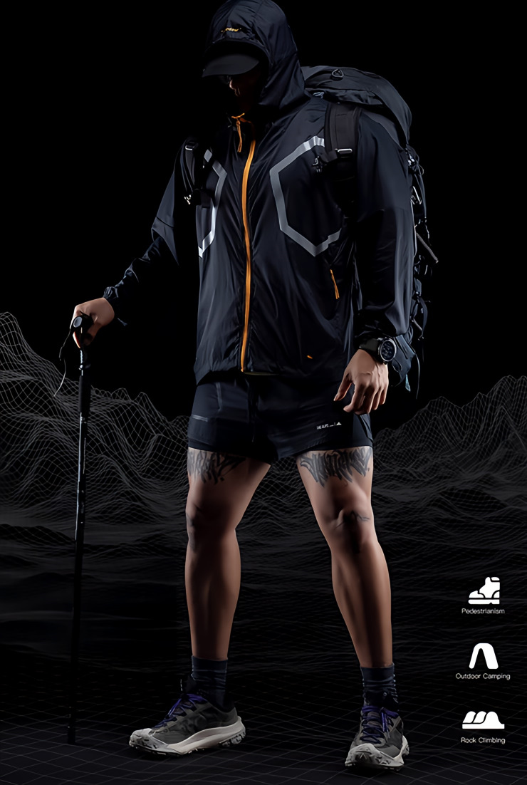 UV shield Ultra-light outdoor wear