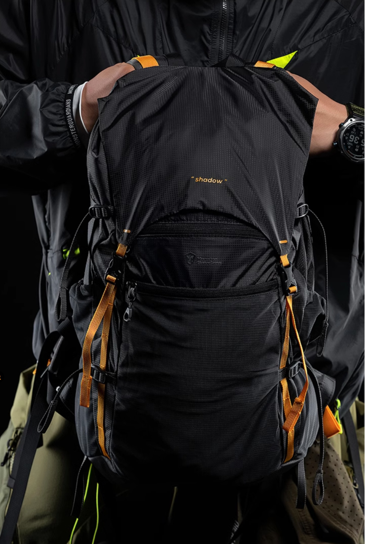 Water-repellent outdoor backpack