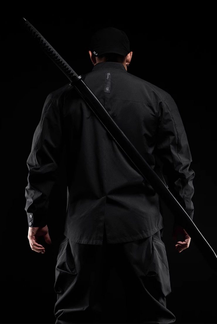 Cross front waterproof sports jacket