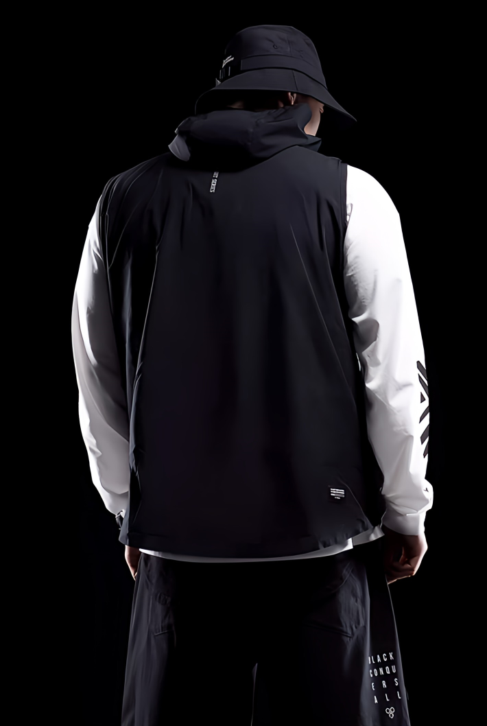 Multi-pocket sleeveless work vest