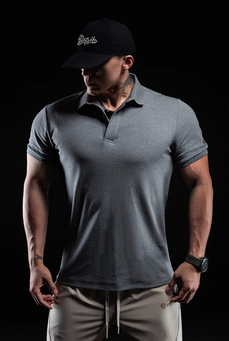 エアドライ抗菌ポロシャツ