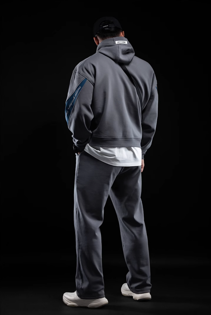 Tenvelve Loose Training Hoodie Set