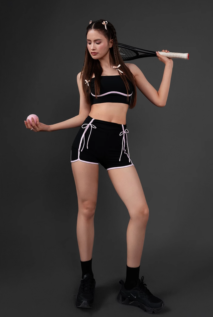 スウィートエッジアクティブツインリボンセットアップ