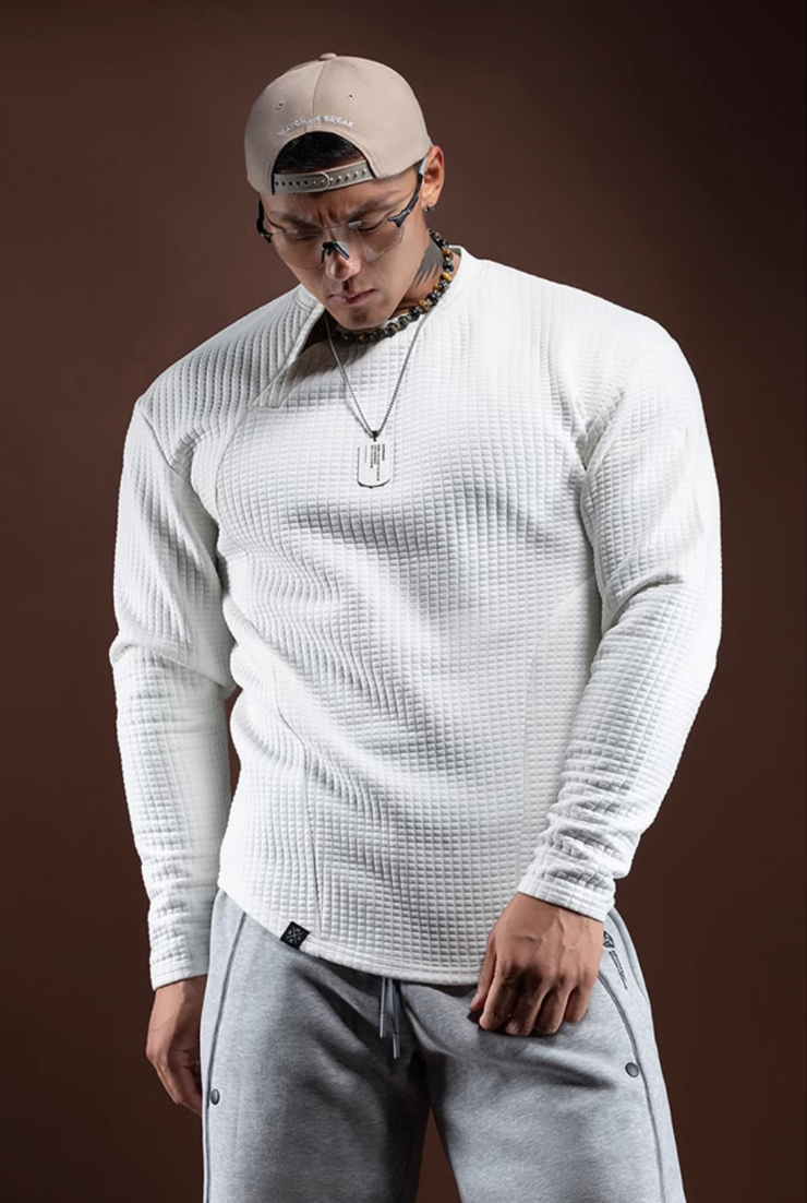 3D waffle top, sports casual