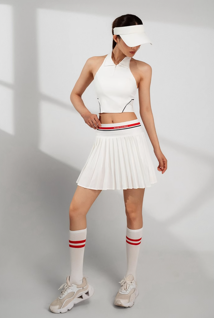 スポーツクラシッククロップトップセットアップ