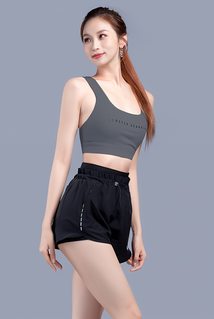Air Smooth Double Layer Fitness Shorts
