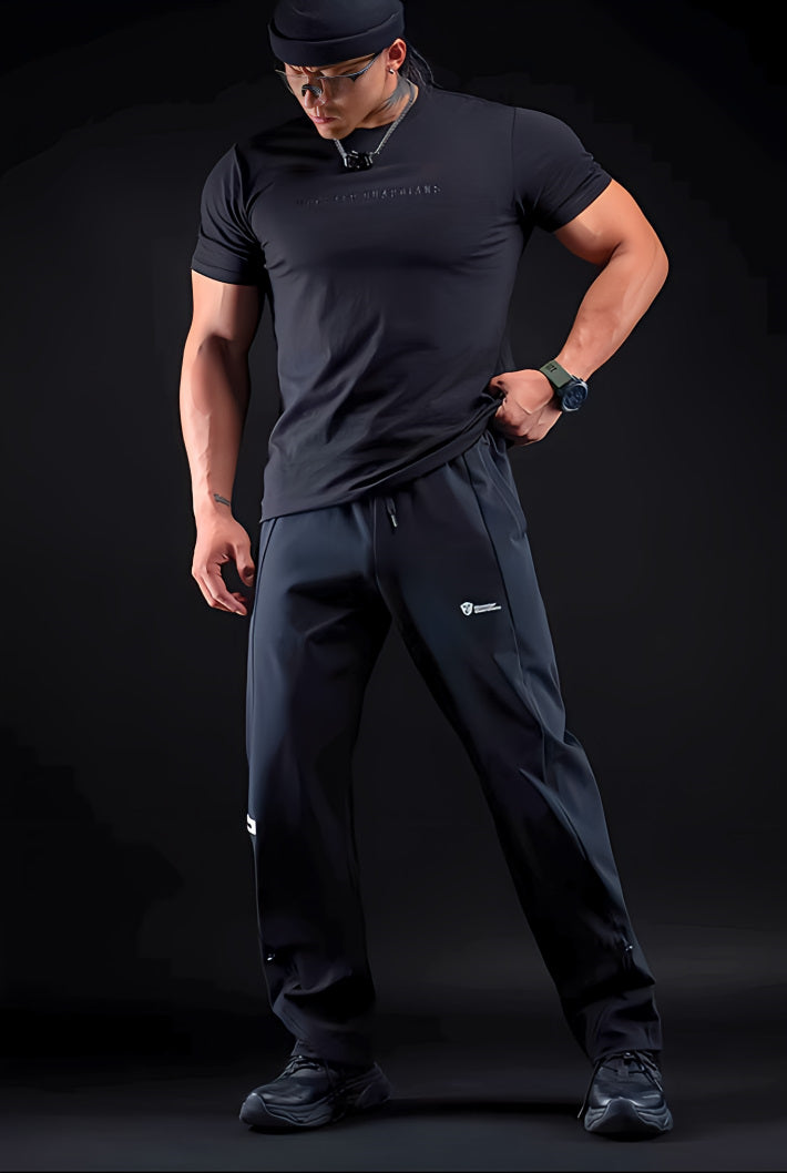 Men's Loose Fit Sports Leisure Fitness Pants
