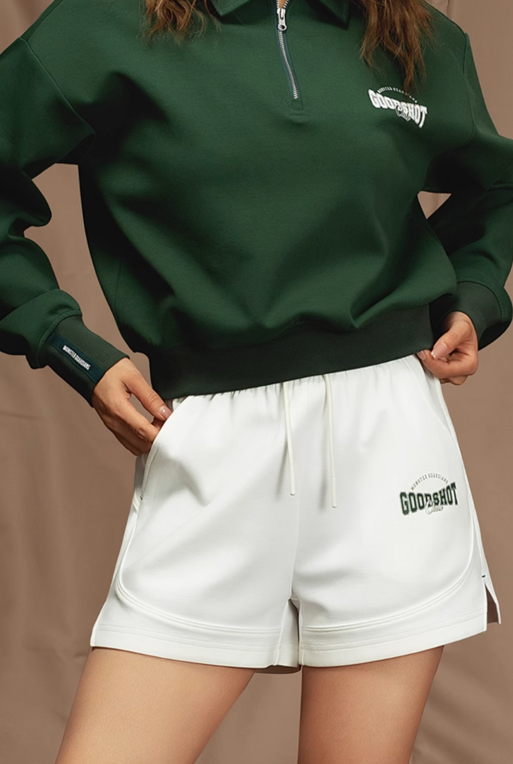 ヴィンテージジップポロスウェット &ショーツセット