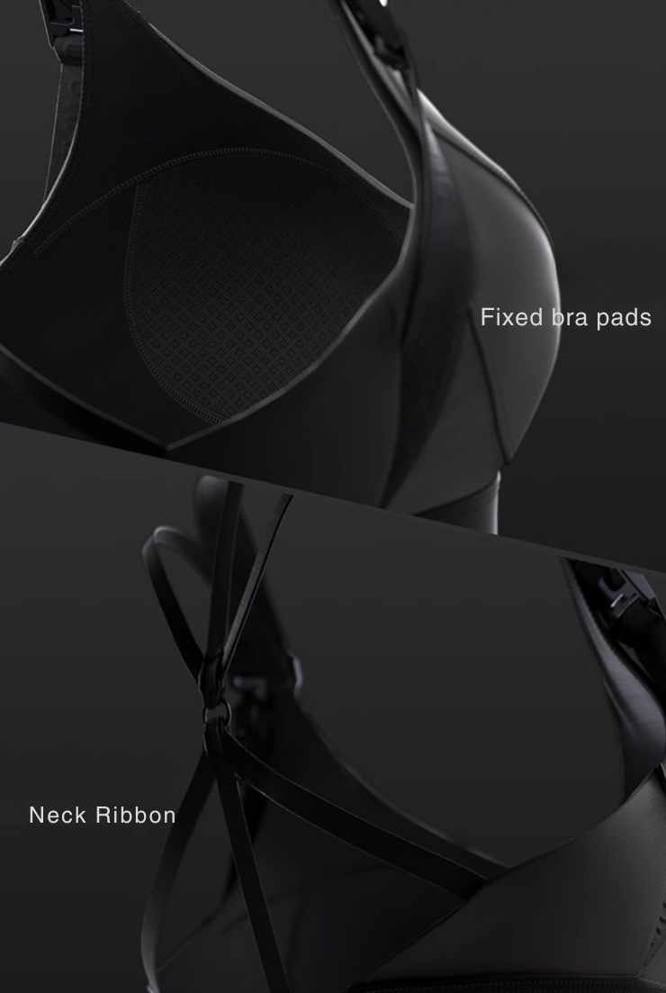 クロスバック ミディアムサポート スポーツブラセット