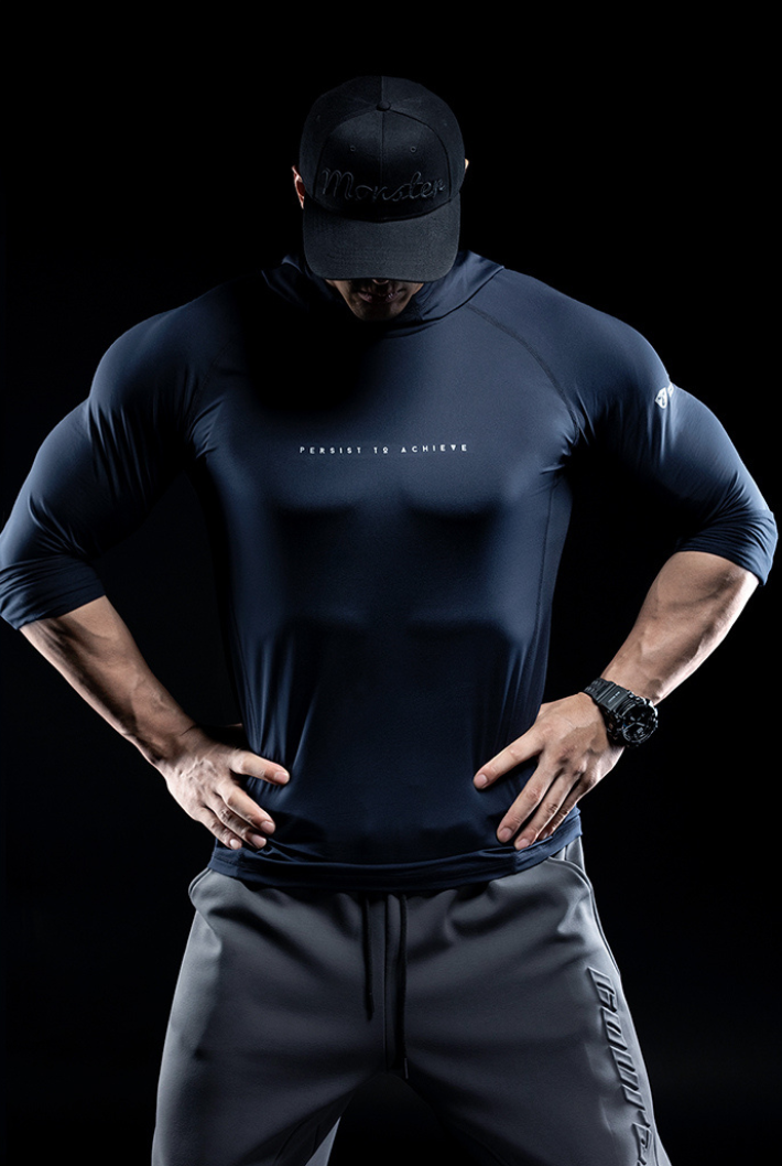 Airflow Hooded Long Sleeve T-Shirt
