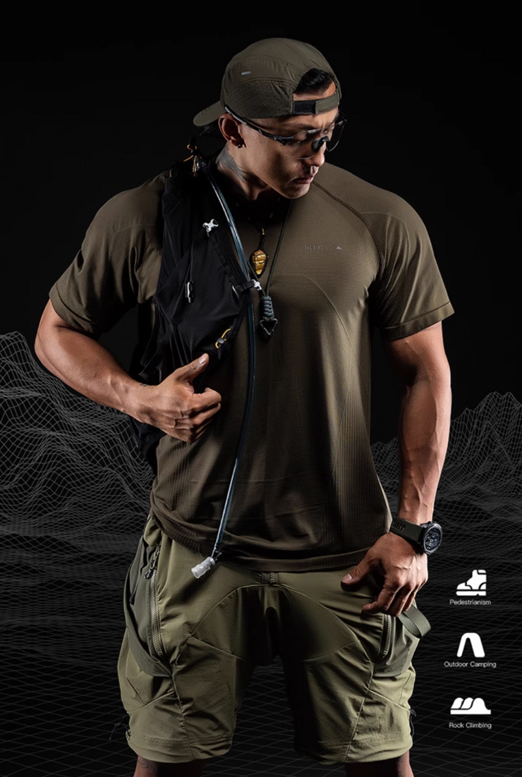 トレイルドライTシャツ