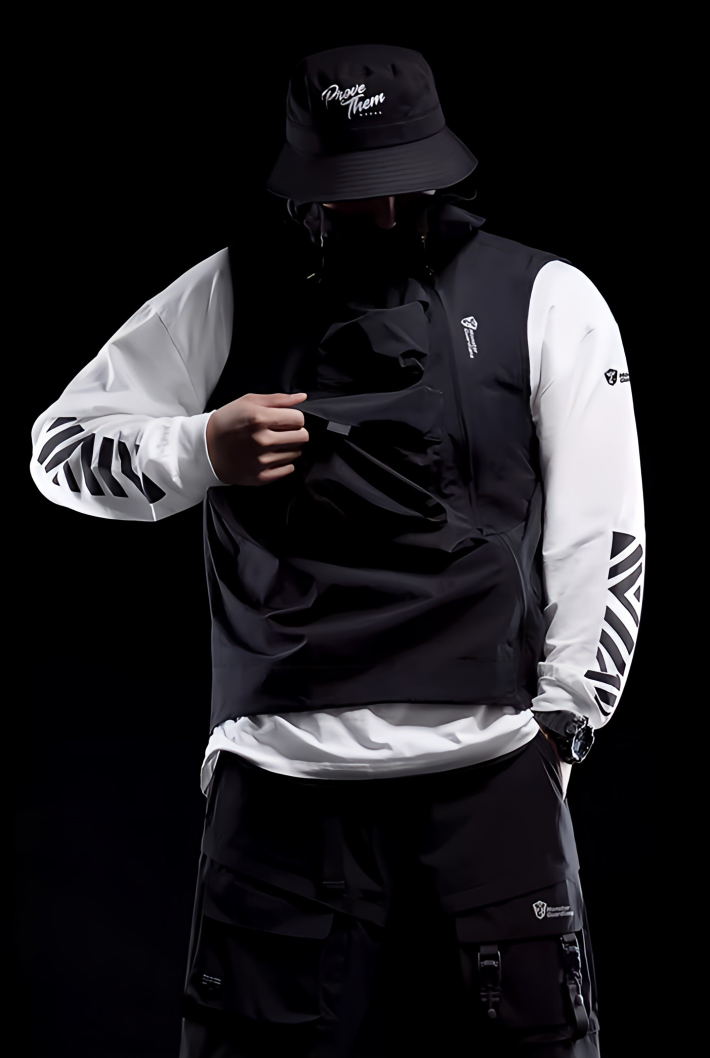 Multi-pocket sleeveless work vest