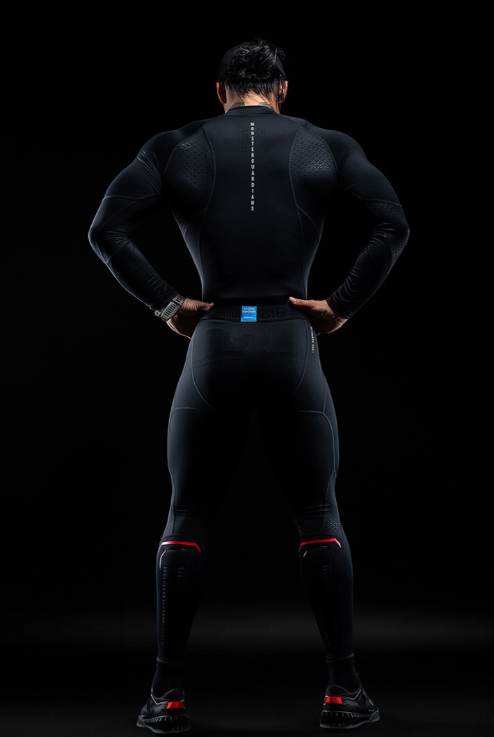 サーモクロミック タイトロングトレーニングウェア