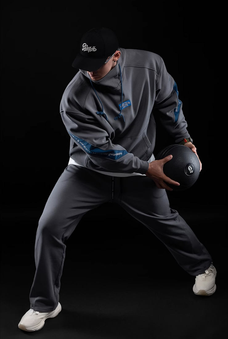 Tenvelve Loose Training Hoodie Set