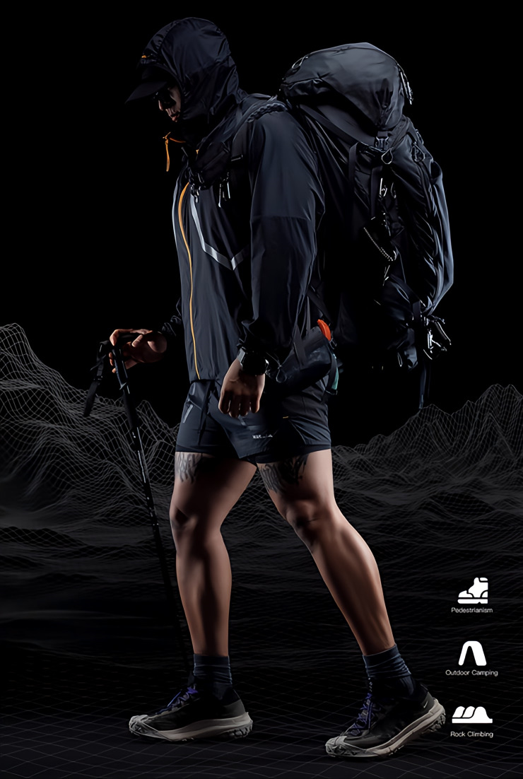 UV shield Ultra-light outdoor wear