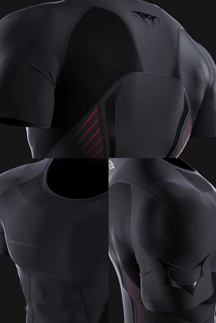 クアッドフレックス・ドライスポーツTシャツ