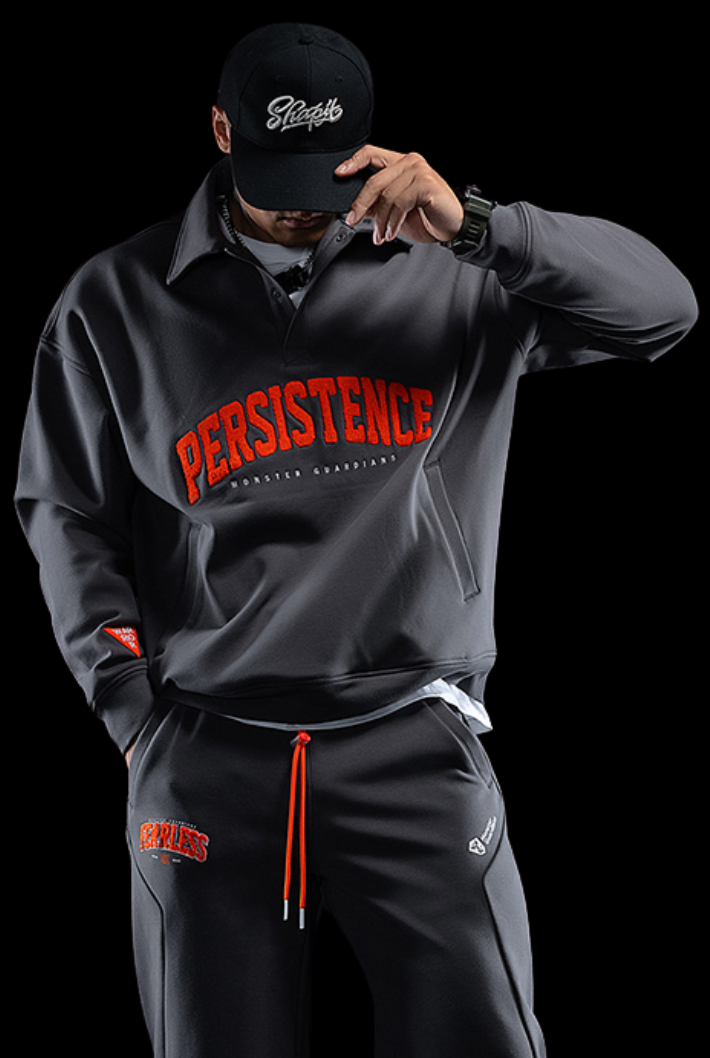 Retro Lapel Plus Velvet Loose Sports Sweatshirt